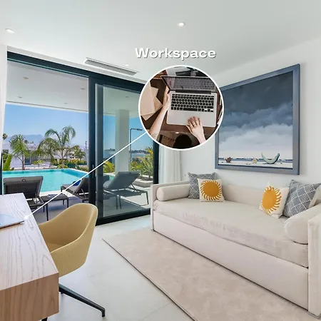 Vacation Marbella I Hanami, Private Infinity Edge-pool, Gym, Movie Theater, Night-security, Alarm System, Close To Golfs And Beaches Villa